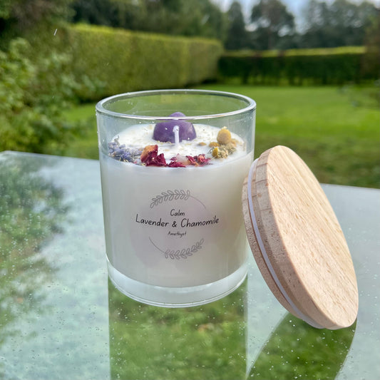 Lavender and Chamomile Soy Wax Candle