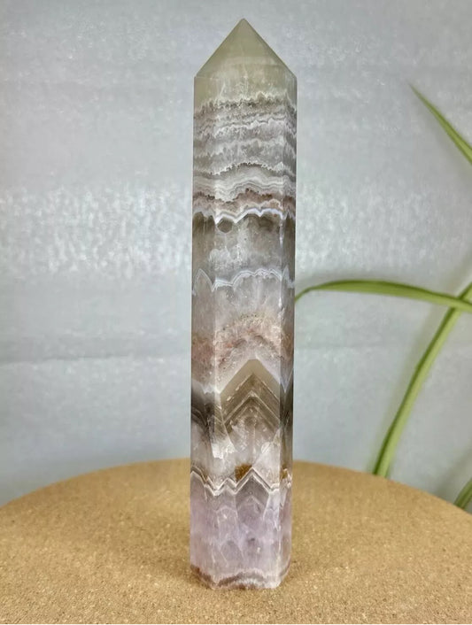 Amethyst Agate Tower
