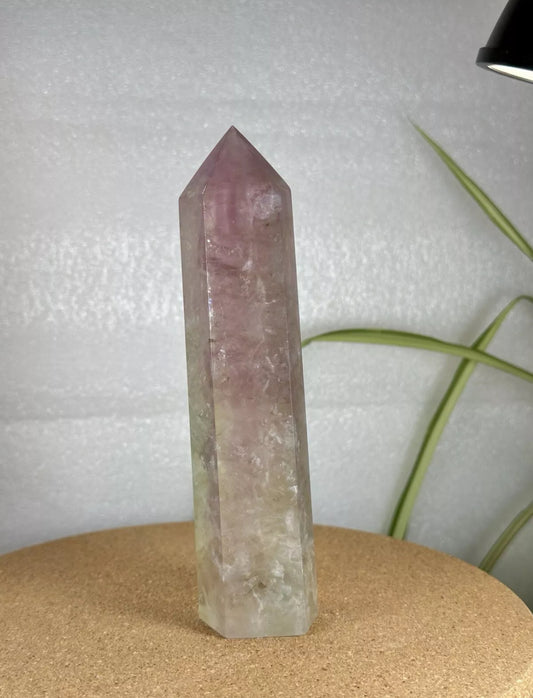 Fluorite Tower - Green and Purple