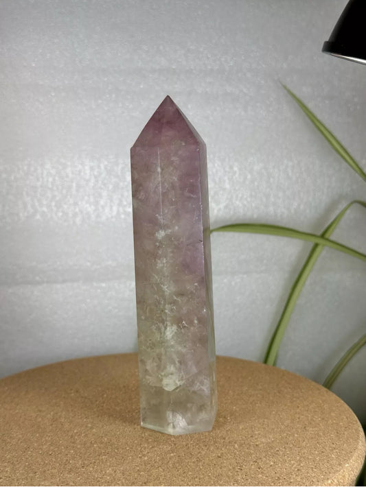 Fluorite Tower - Green and Purple