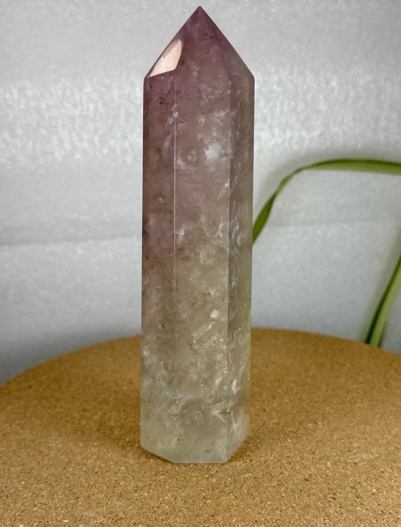 Fluorite Tower - Green and Purple