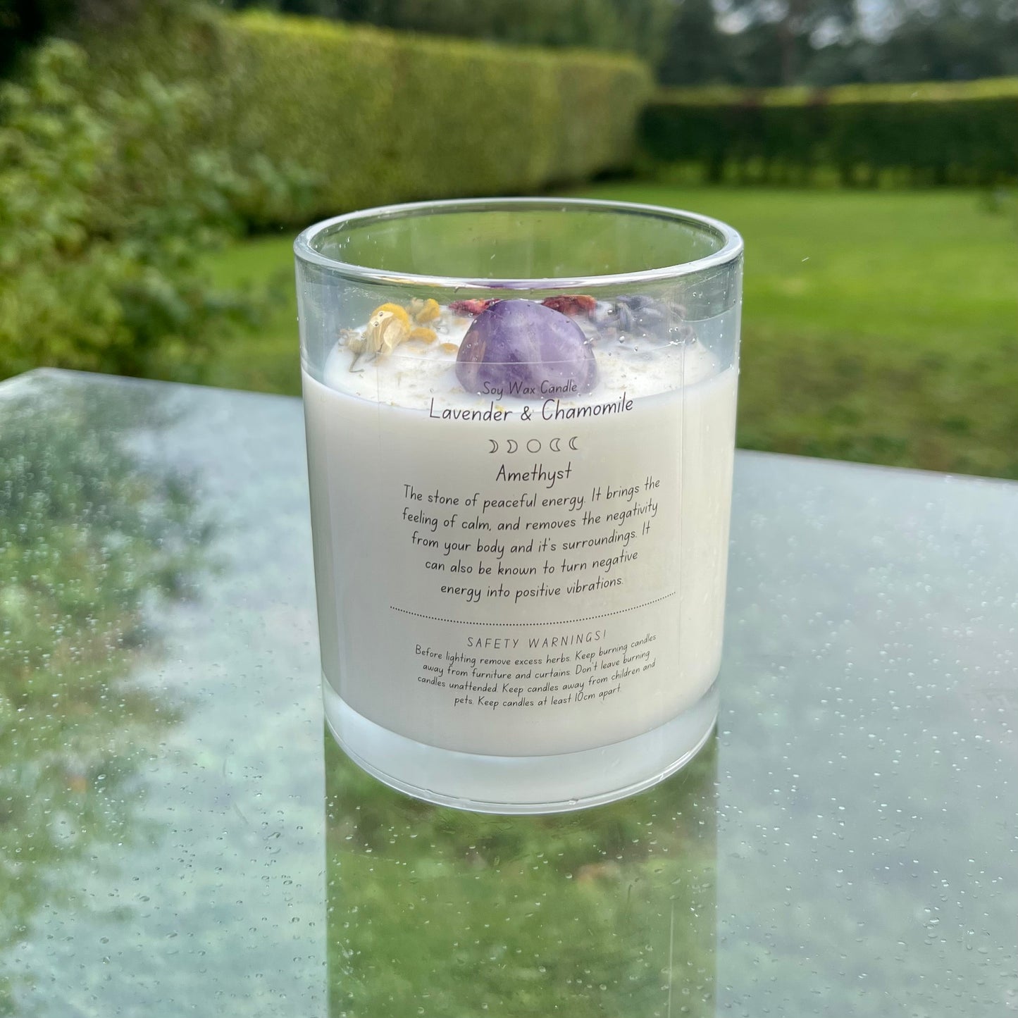 Lavender and Chamomile Soy Wax Candle
